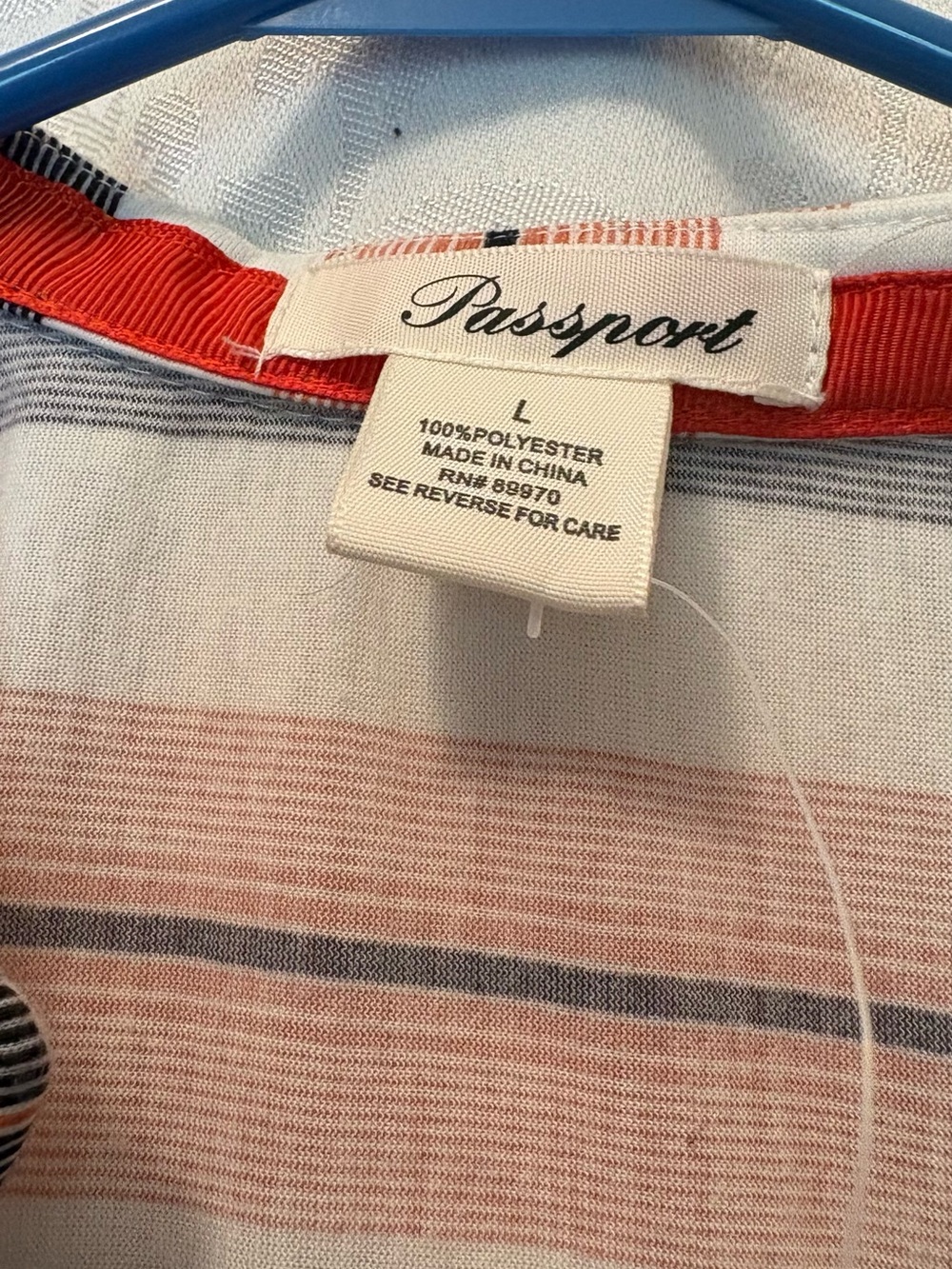 Striped Button-Down Tunic - Picture 3 of 3